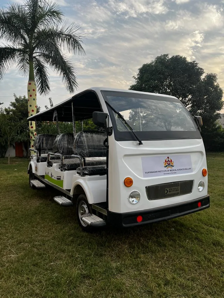 Republic motors' 10 seater electric bus
